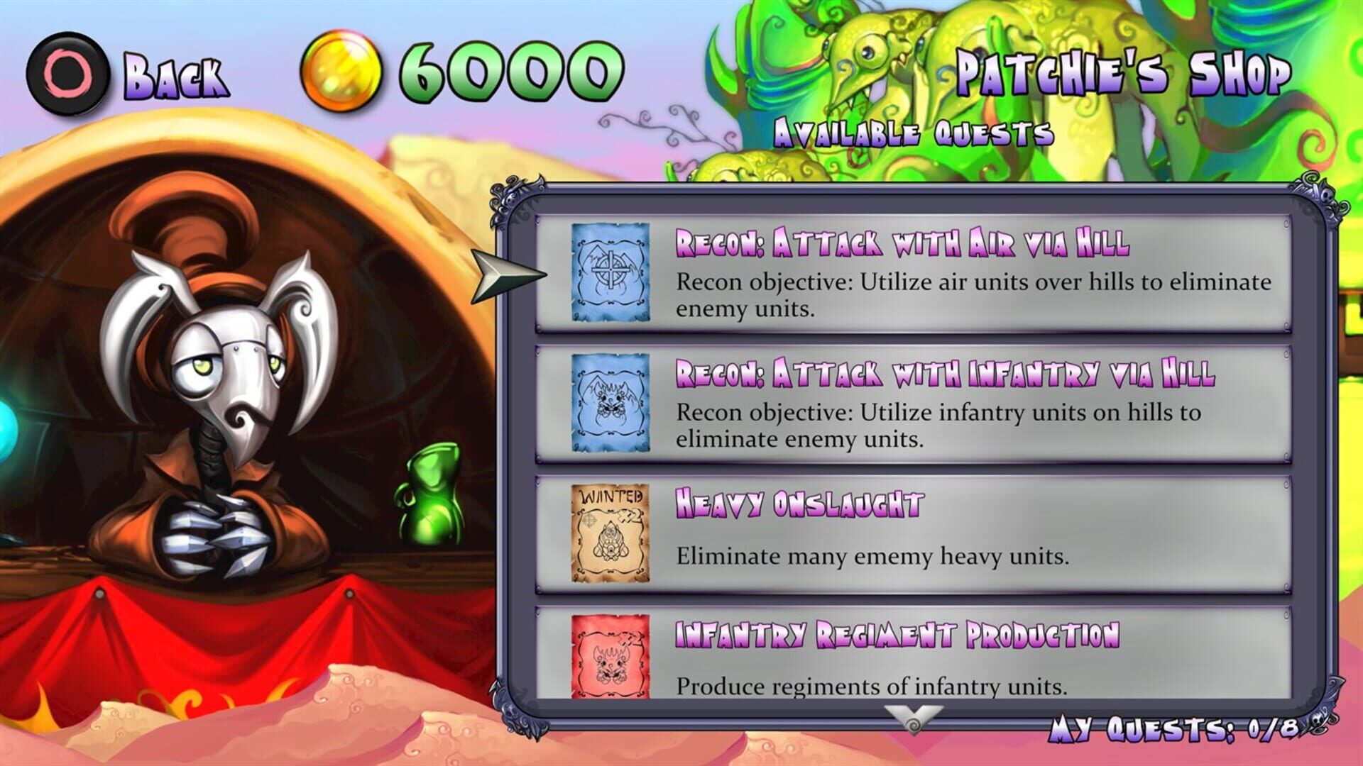 Screenshot for Mecho Wars: Desert Ashes