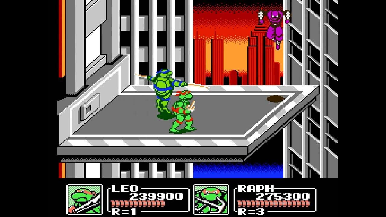 Screenshot for Teenage Mutant Ninja Turtles III: The Manhattan Project