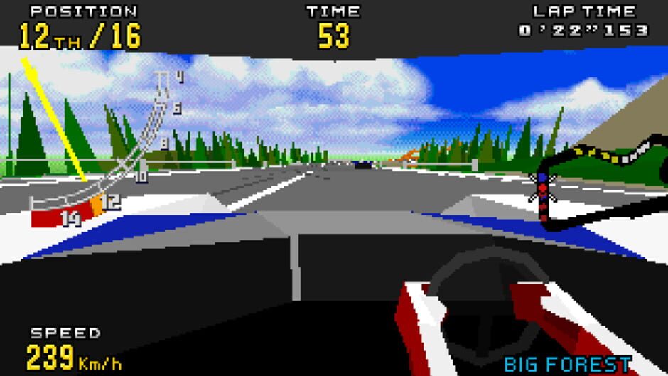 Screenshot for Virtua Racing Deluxe