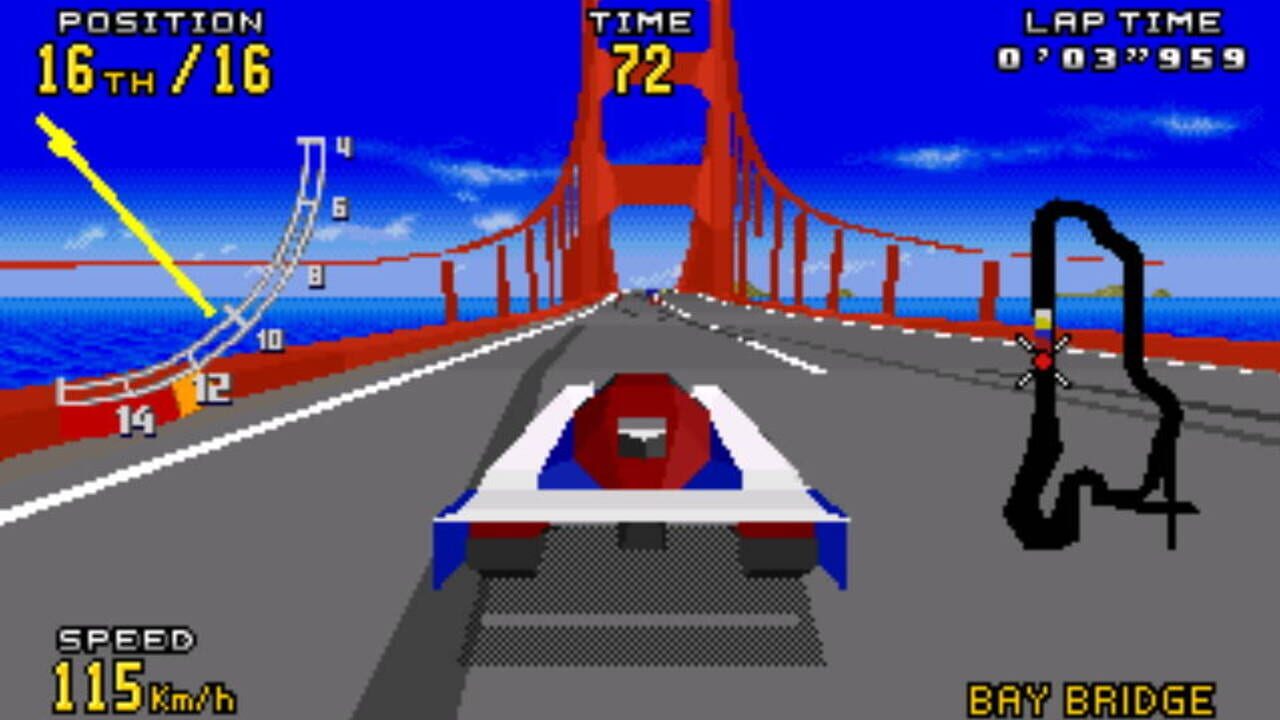 Screenshot for Virtua Racing Deluxe