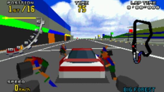 Screenshot for Virtua Racing Deluxe