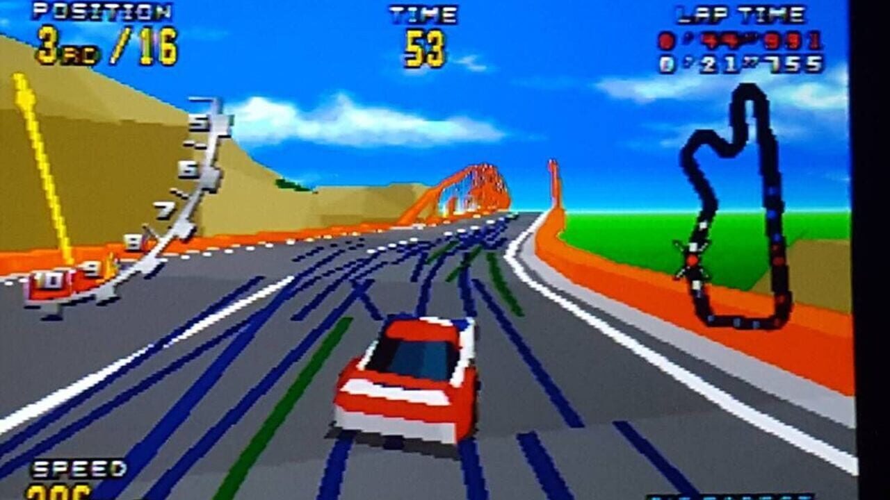 Screenshot for Virtua Racing Deluxe