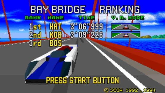 Screenshot for Virtua Racing Deluxe