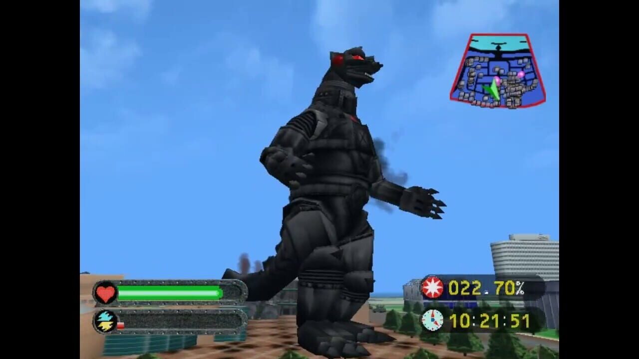 Screenshot for Godzilla Generations