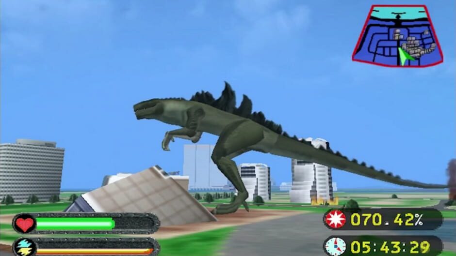 Screenshot for Godzilla Generations