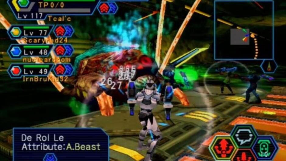 Screenshot for Phantasy Star Online