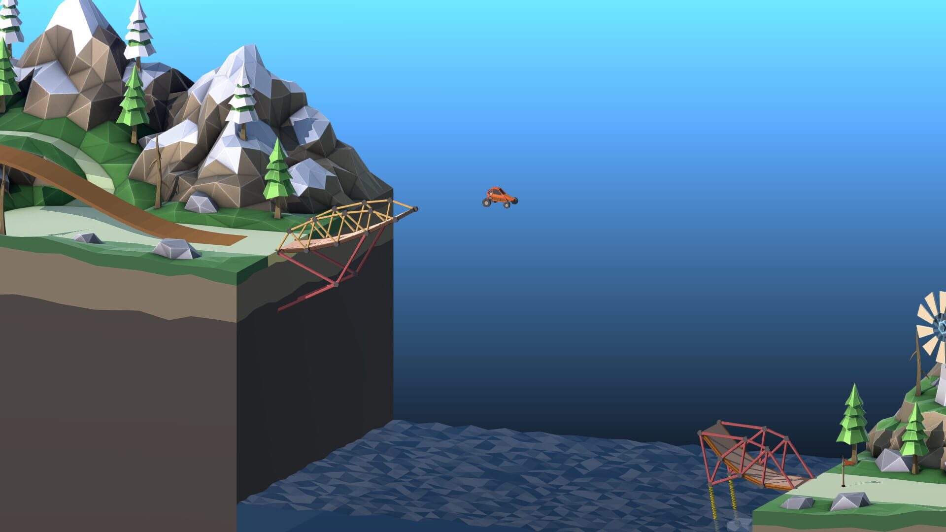 Screenshot for Poly Bridge 2