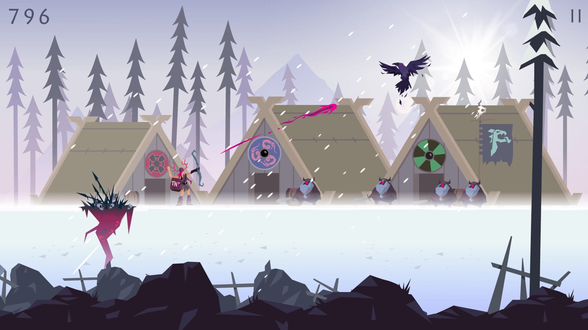 Screenshot for Vikings: an Archer's Journey