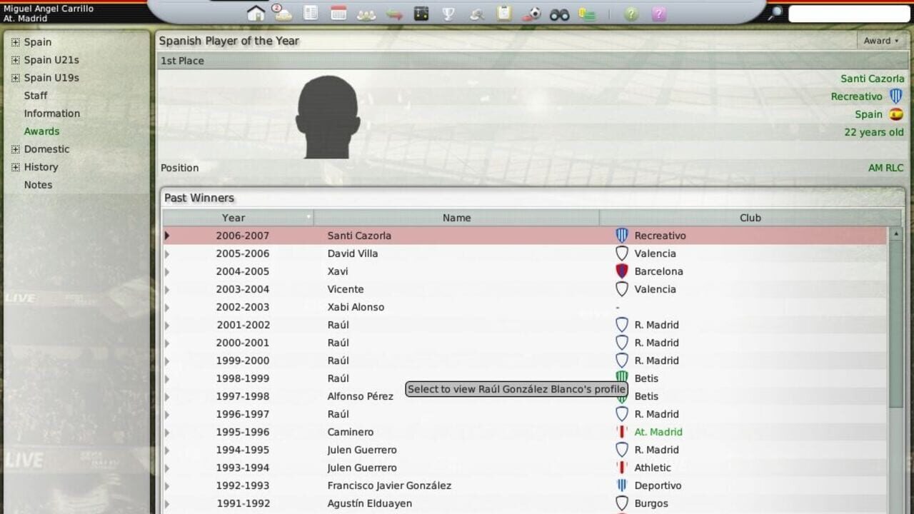Screenshot for Football Manager 2008