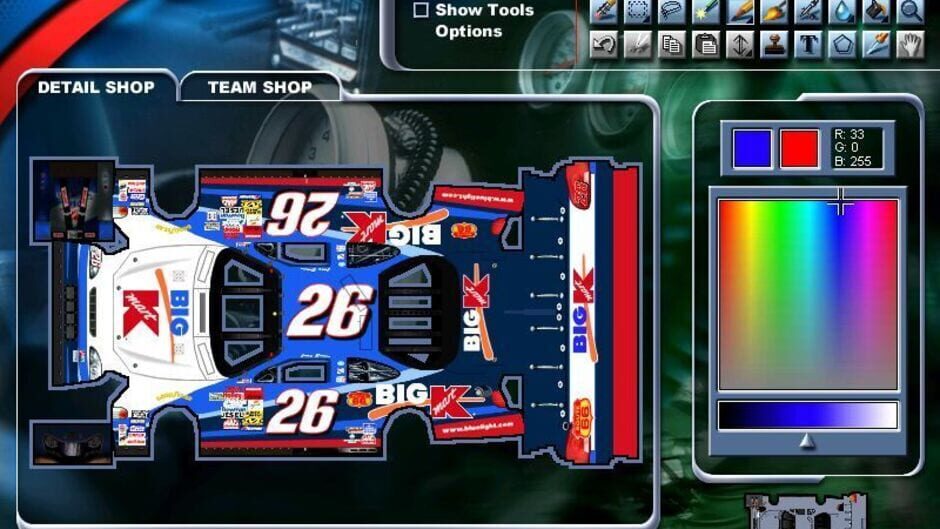 Screenshot for NASCAR Racing 4