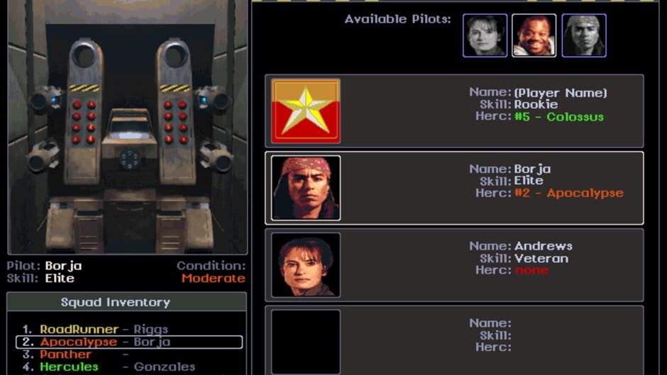 Screenshot for Earthsiege 2
