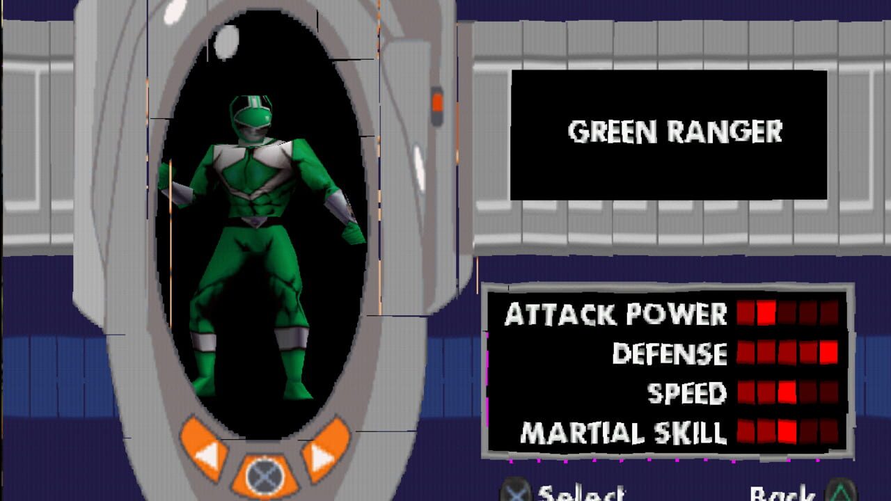 Screenshot for Power Rangers Time Force