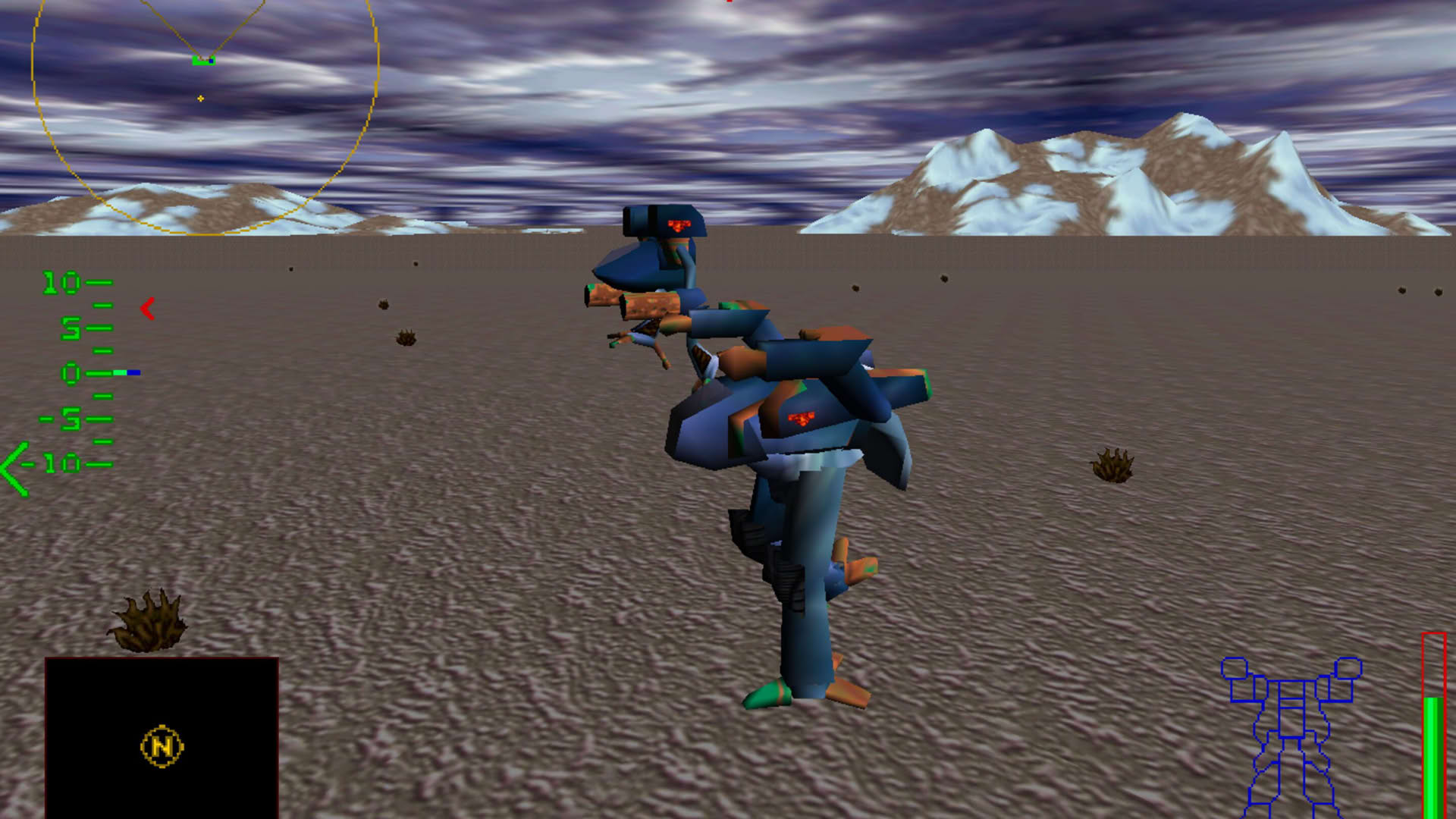 Screenshot for MechWarrior 2: Mercenaries