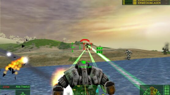 Screenshot for MechWarrior 4: Mercenaries