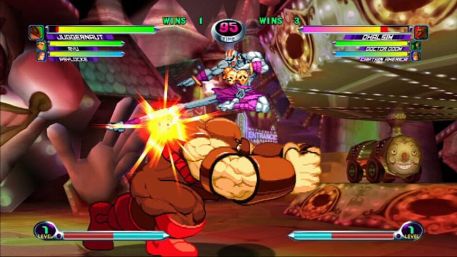 Screenshot for Marvel vs. Capcom 2: New Age of Heroes