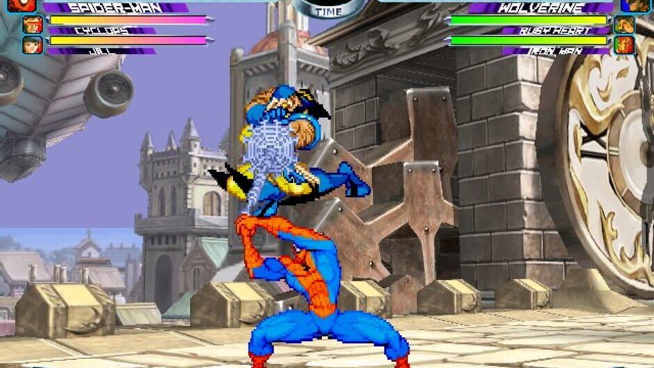 Screenshot for Marvel vs. Capcom 2: New Age of Heroes