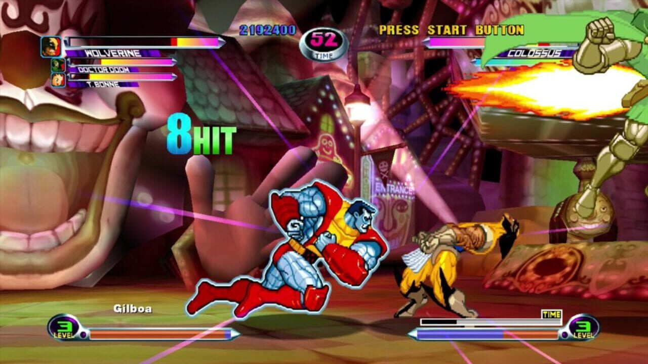 Screenshot for Marvel vs. Capcom 2: New Age of Heroes