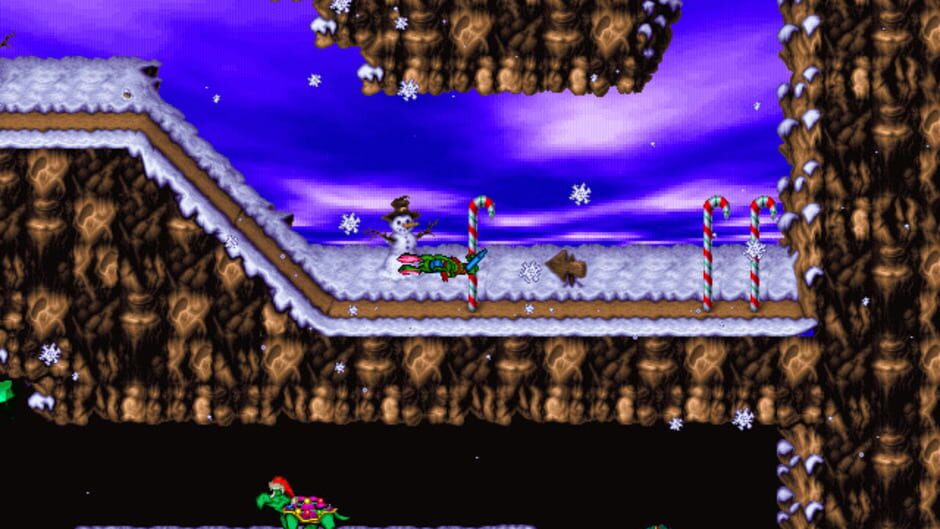 Screenshot for Jazz Jackrabbit 2: The Christmas Chronicles