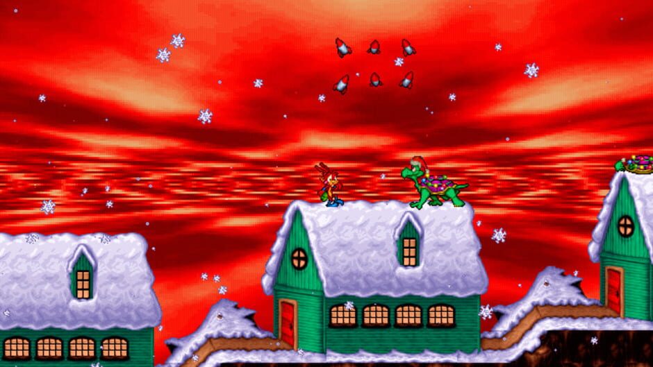 Screenshot for Jazz Jackrabbit 2: The Christmas Chronicles