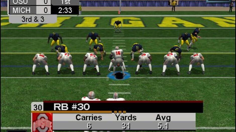 Screenshot for NCAA College Football 2K3