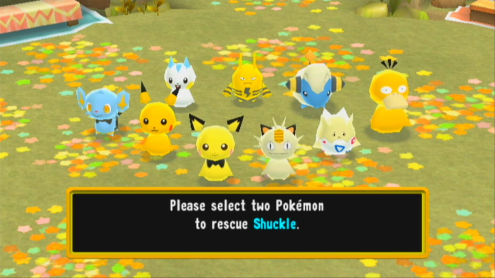 Screenshot for Pokémon Fushigi no Dungeon: Mezase! Hikari no Boukendan
