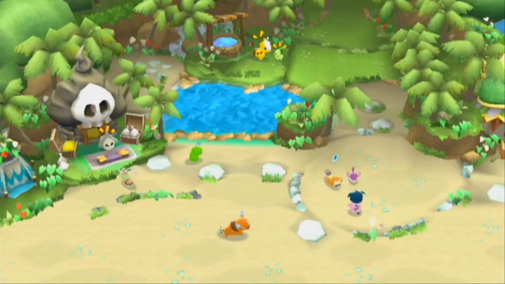 Screenshot for Pokémon Fushigi no Dungeon: Ikuzo! Arashi no Boukendan