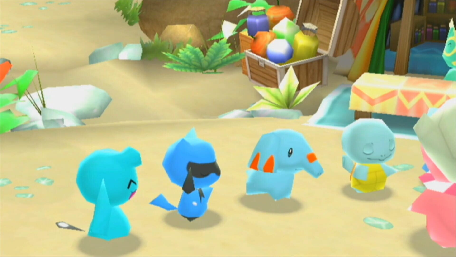 Screenshot for Pokémon Fushigi no Dungeon: Ikuzo! Arashi no Boukendan
