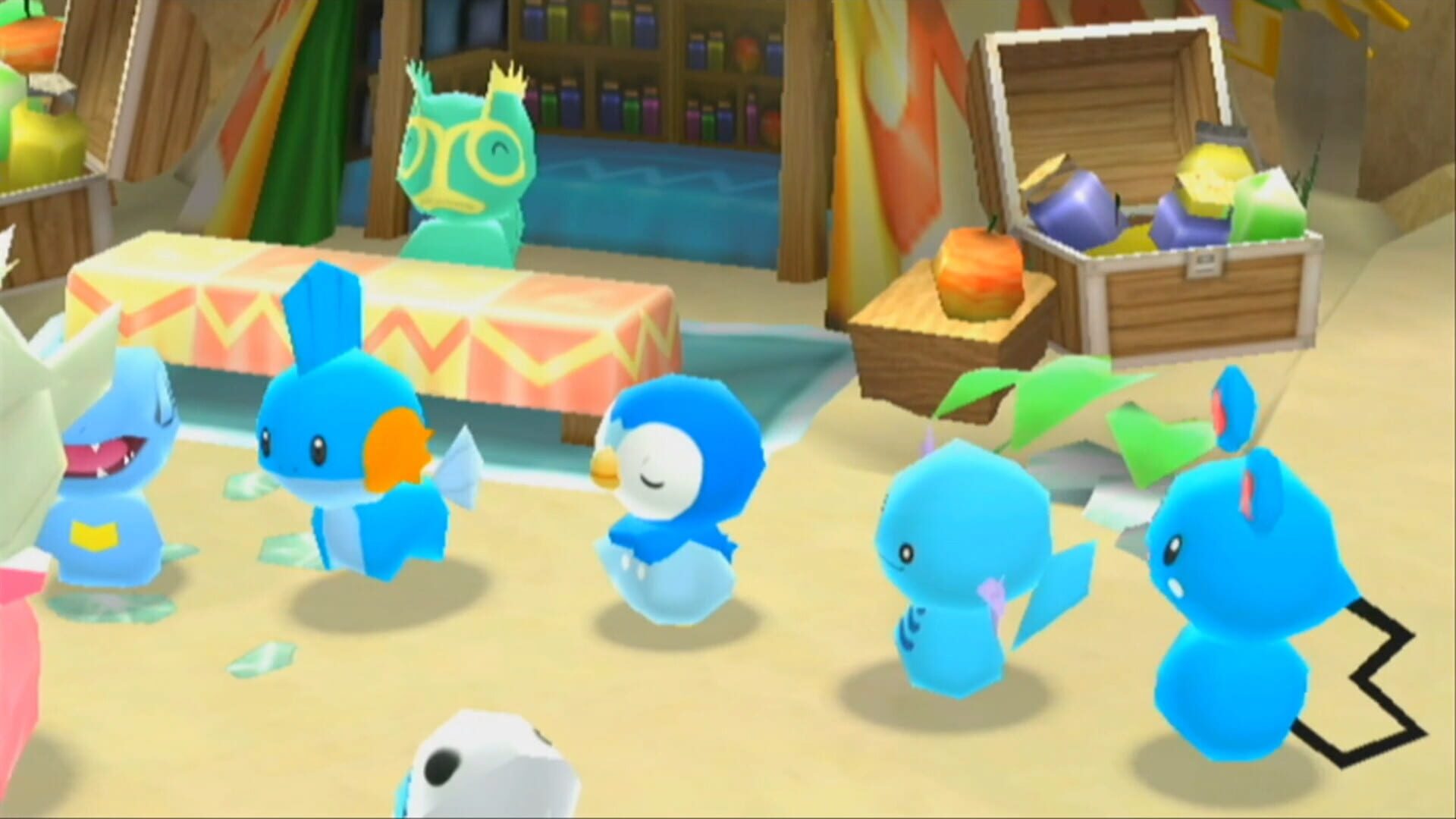 Screenshot for Pokémon Fushigi no Dungeon: Ikuzo! Arashi no Boukendan