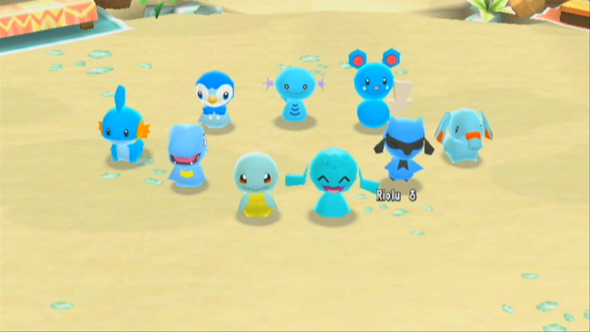 Screenshot for Pokémon Fushigi no Dungeon: Ikuzo! Arashi no Boukendan