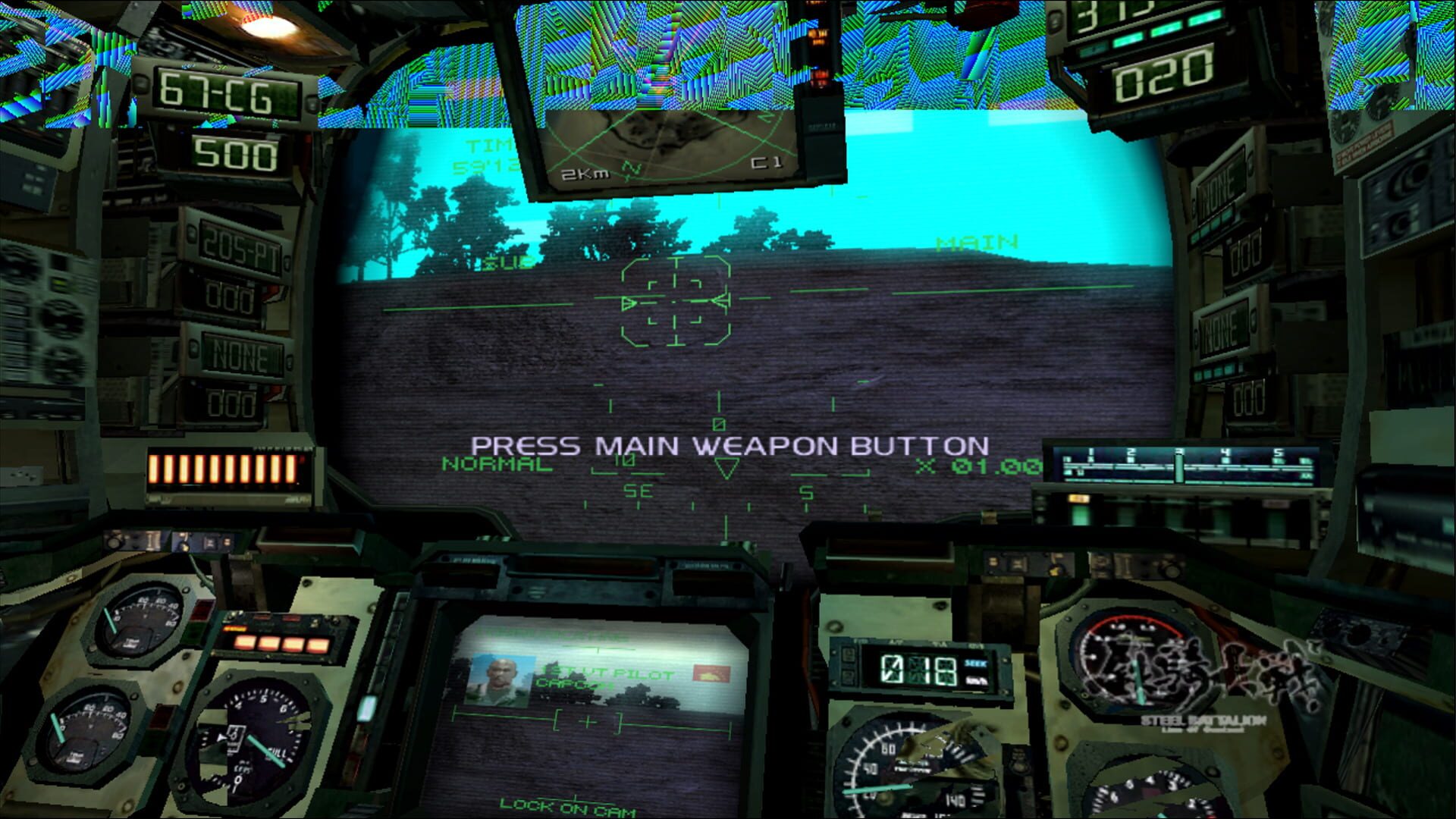 Screenshot for Steel Battalion: Line of Contact