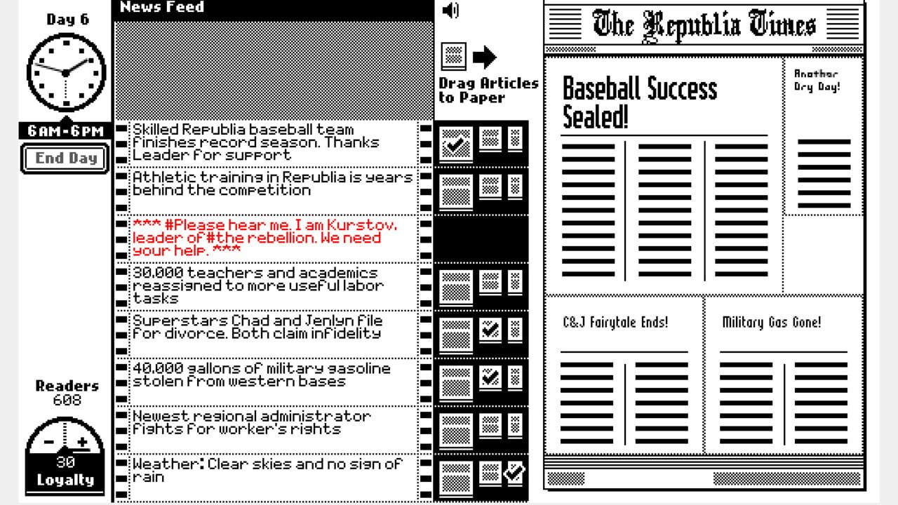 Screenshot for The Republia Times