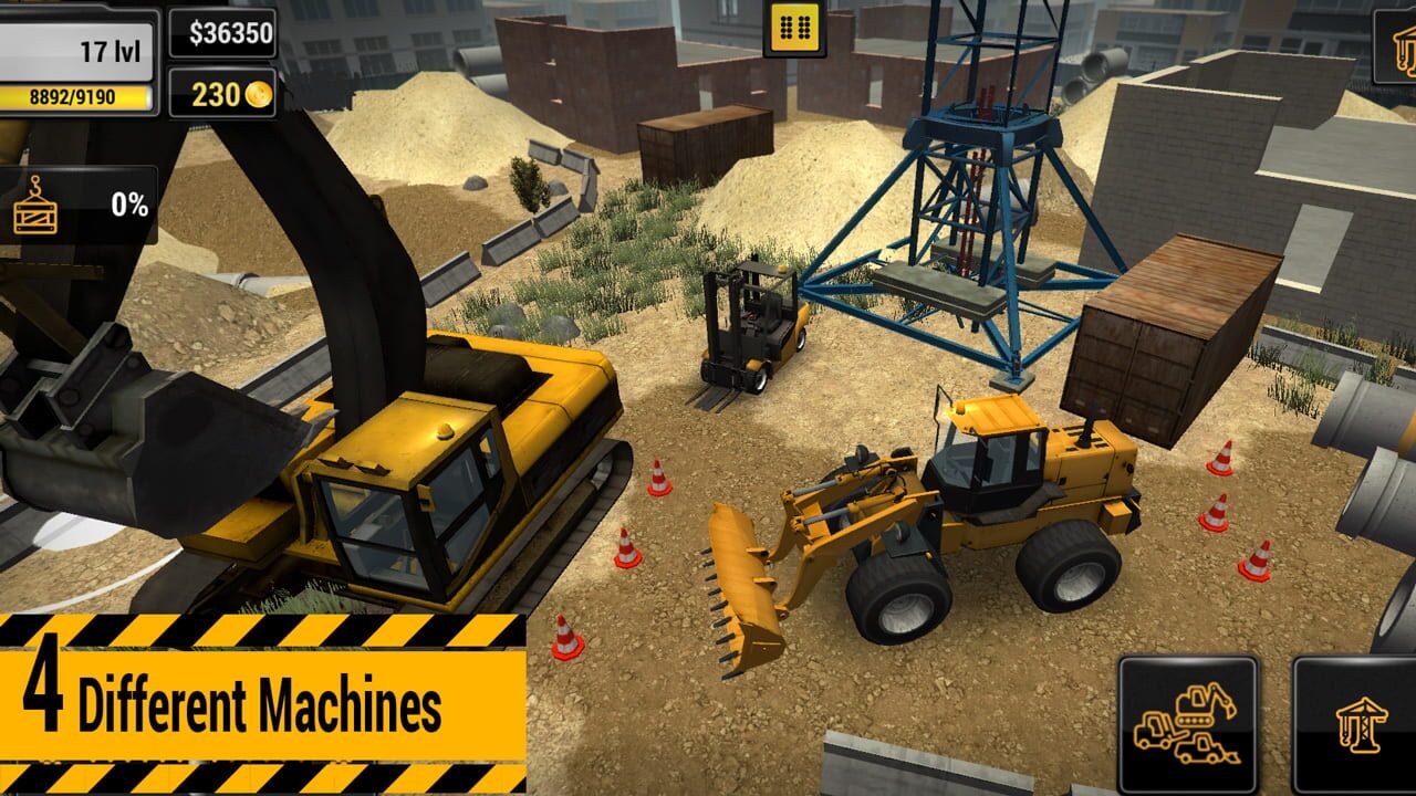 Screenshot for Construction Machines Simulator