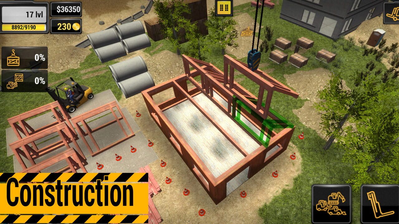 Screenshot for Construction Machines Simulator