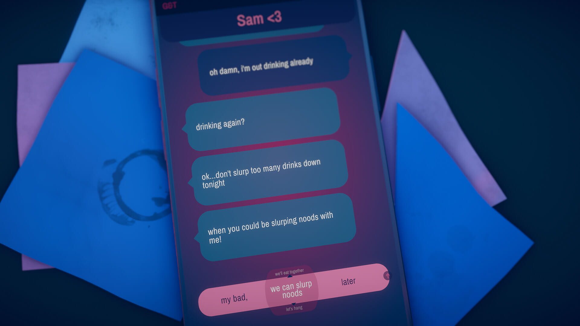 Screenshot for We Should Talk.