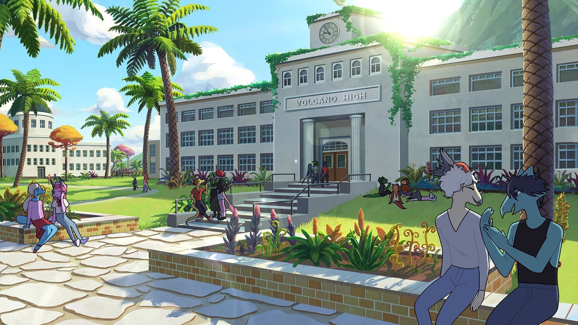Screenshot for Goodbye Volcano High