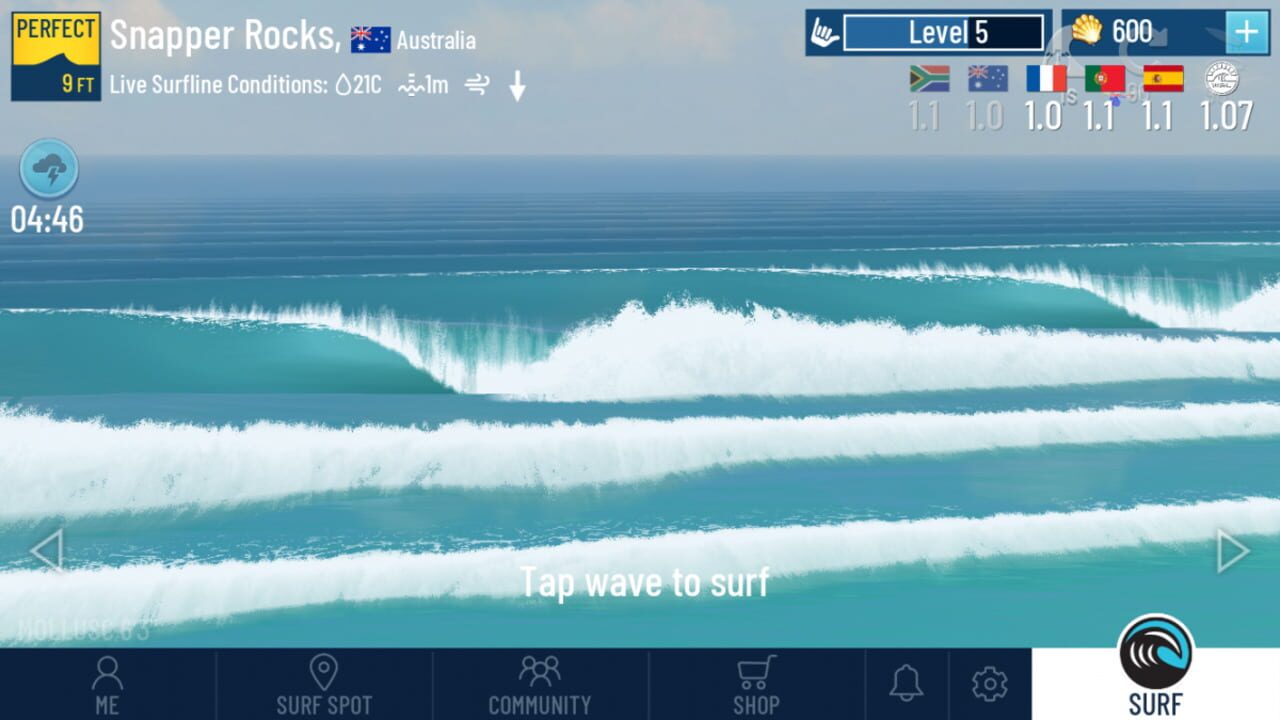 Screenshot for TransWorld Surf