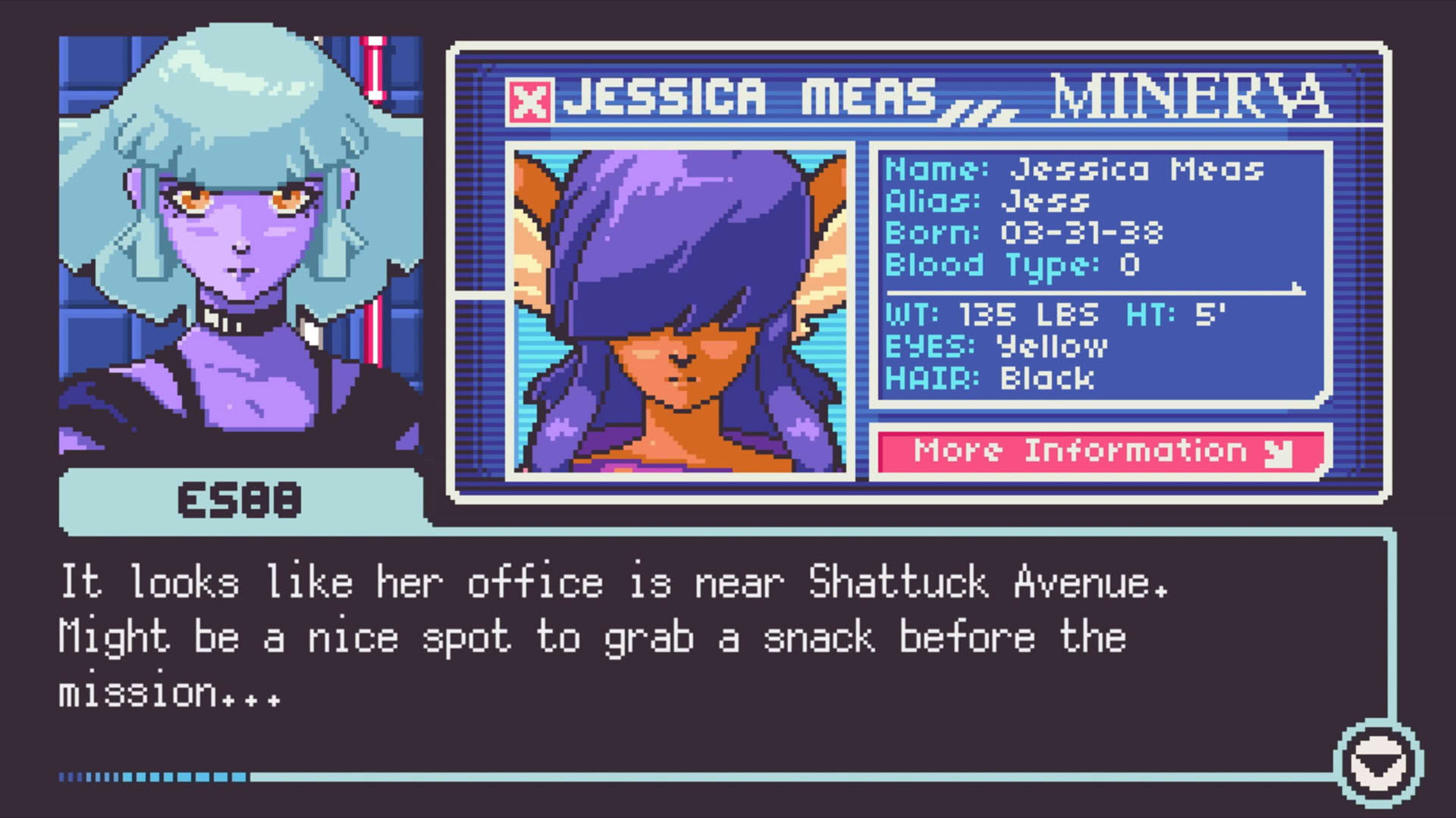 Screenshot for Read Only Memories: Neurodiver