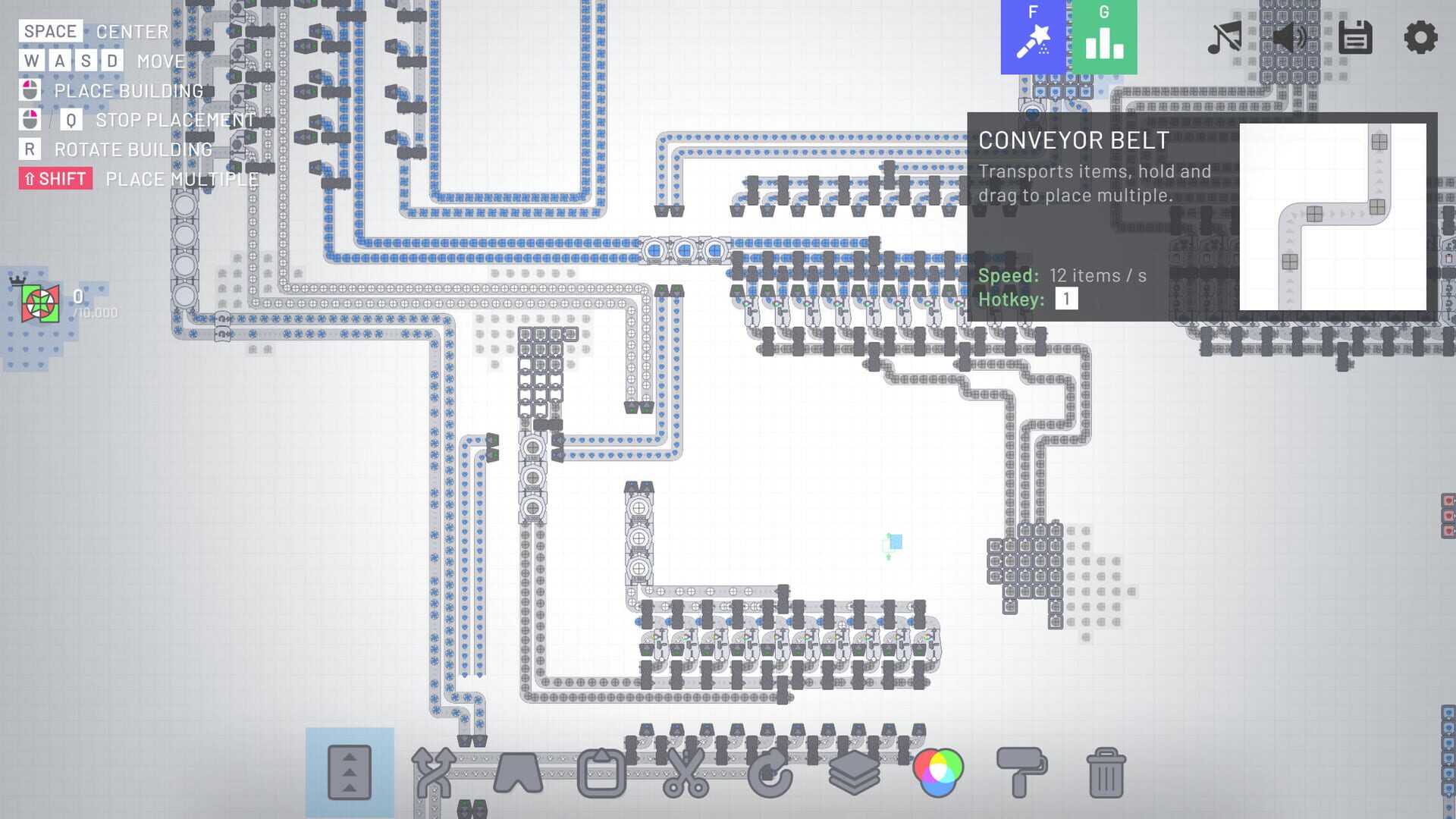 Screenshot for Shapez