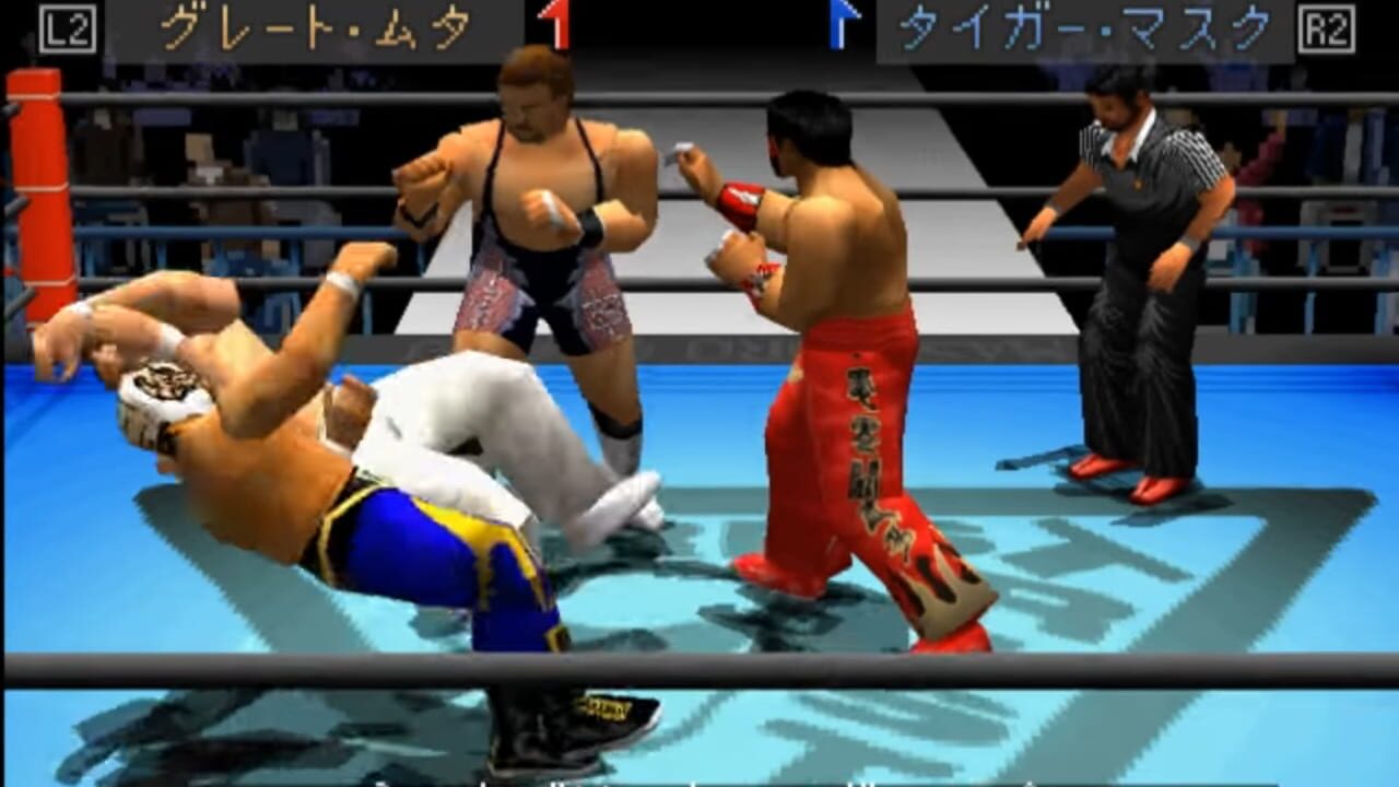 Screenshot for Shin Nippon Pro Wrestling: Toukon Retsuden 3