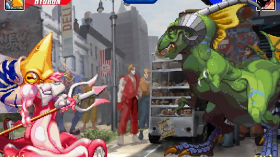 Screenshot for Capcom Fighting Evolution