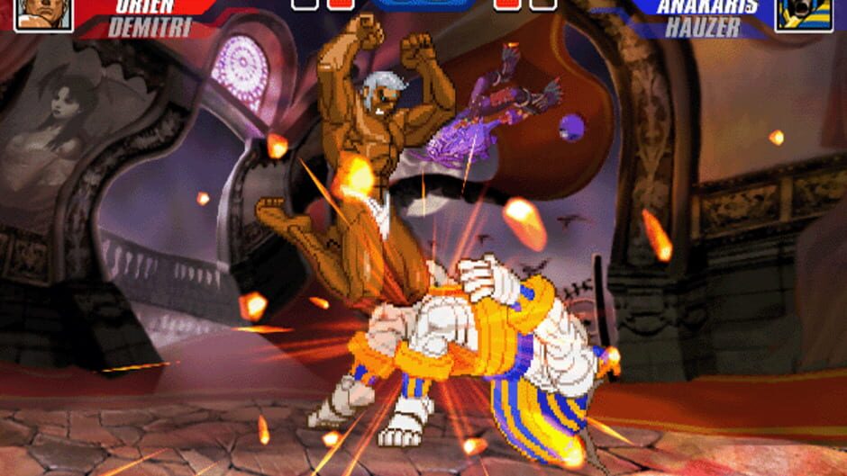 Screenshot for Capcom Fighting Evolution