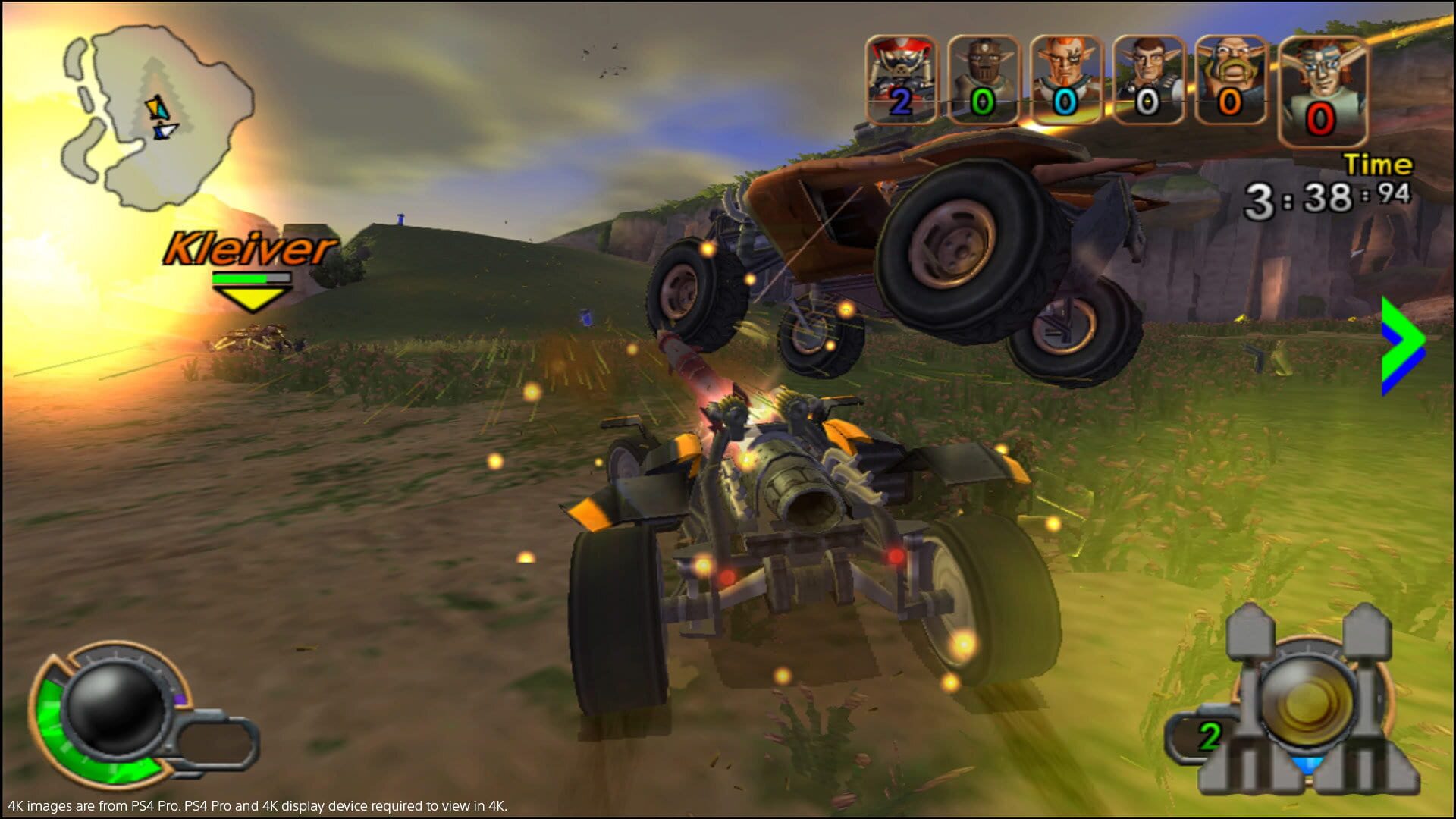 Screenshot for Jak X: Combat Racing