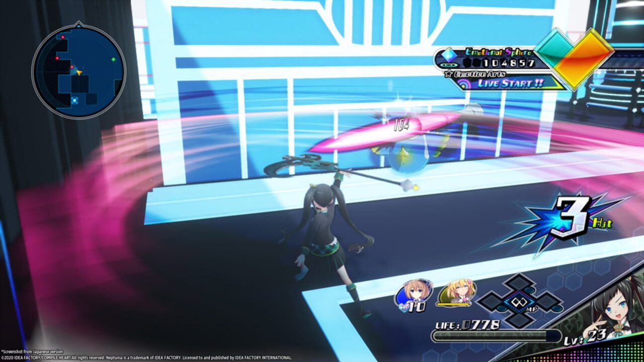 Screenshot for Neptunia: Virtual Stars