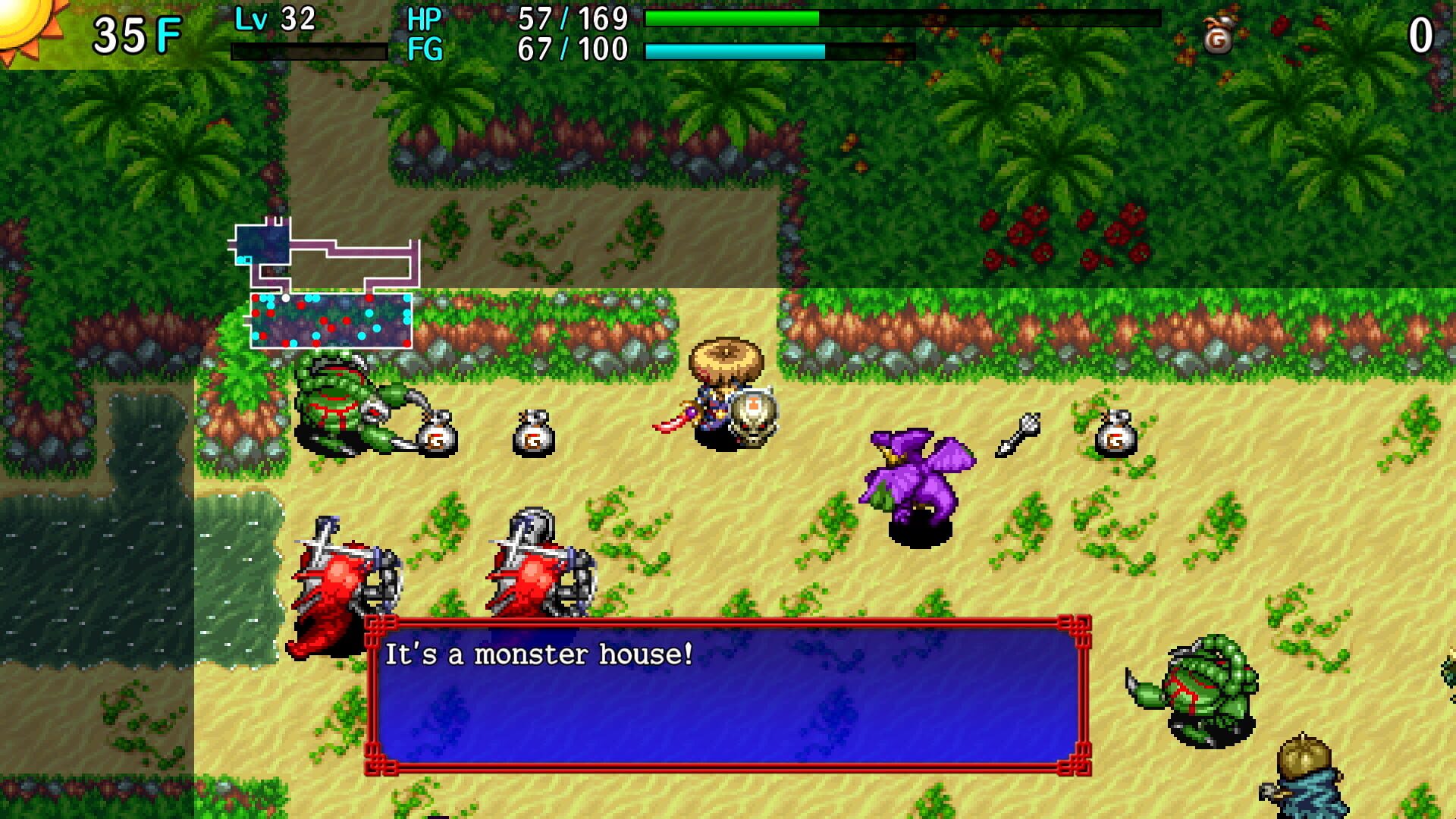 Screenshot for Shiren the Wanderer: The Tower of Fortune and the Dice of Fate