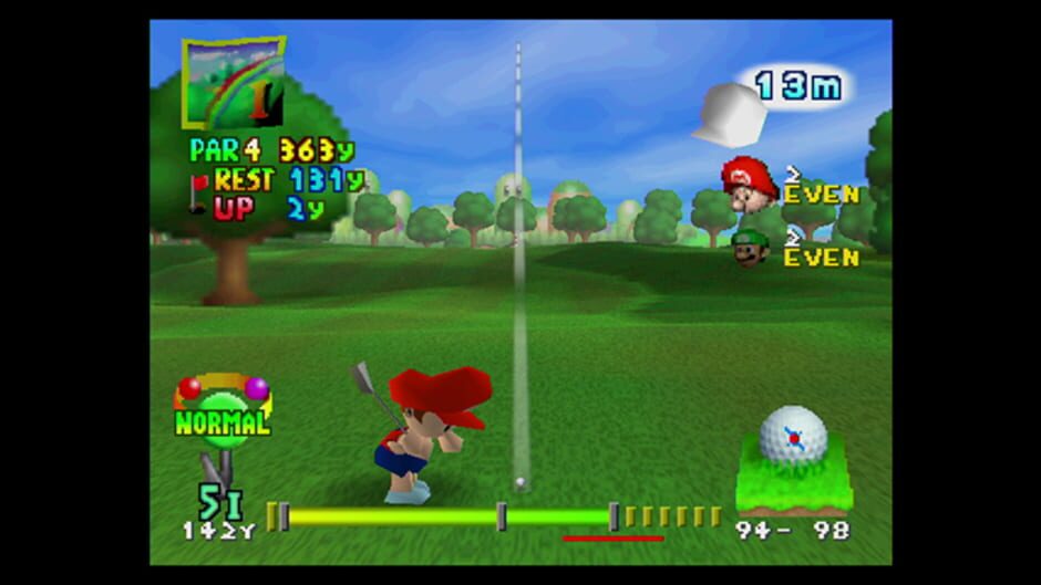 Screenshot for Mario Golf