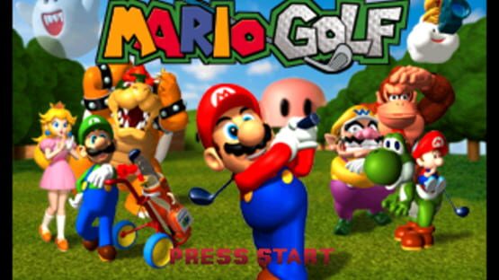 Screenshot for Mario Golf