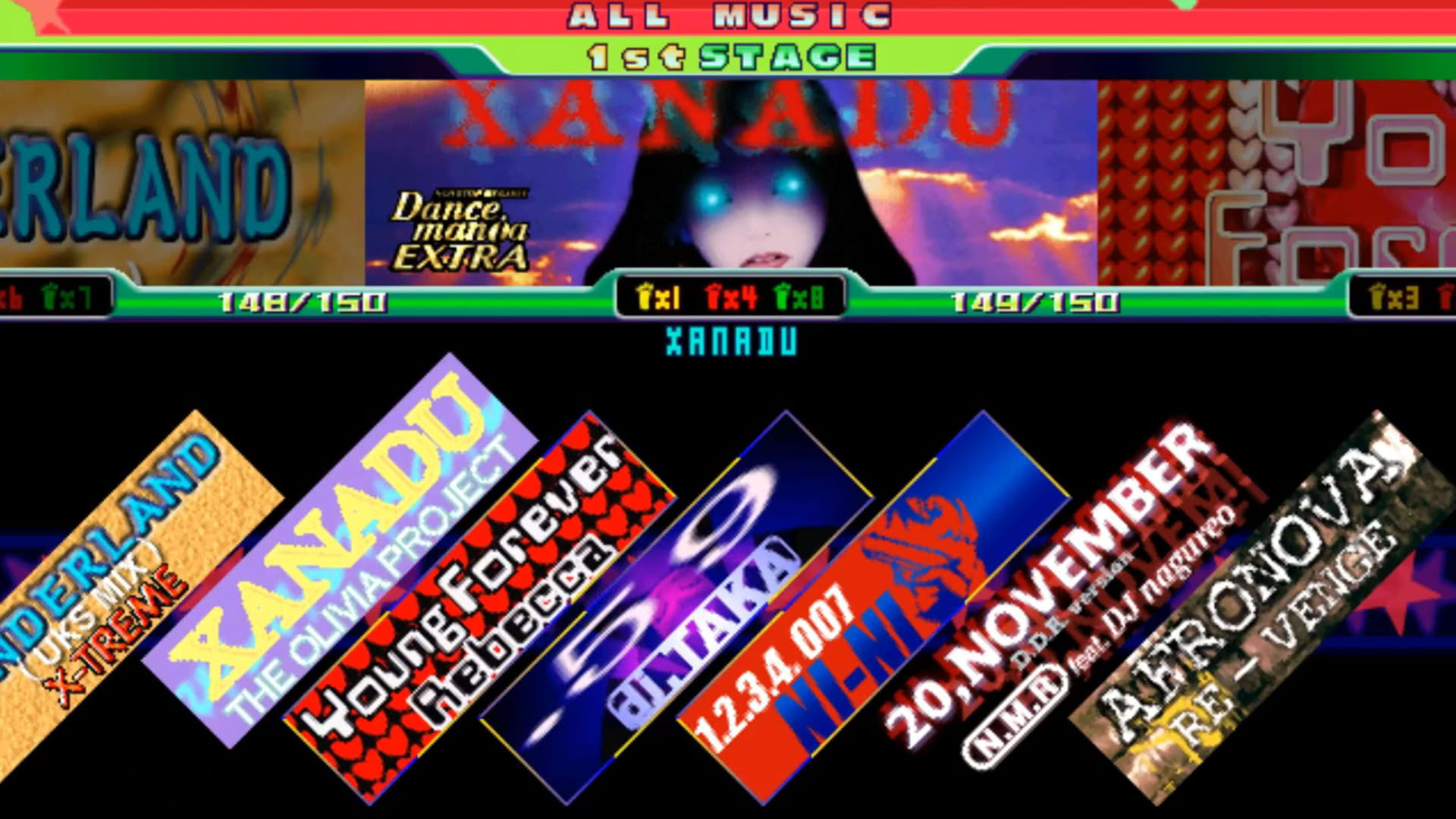 Screenshot for Dance Dance Revolution 4thMix Plus