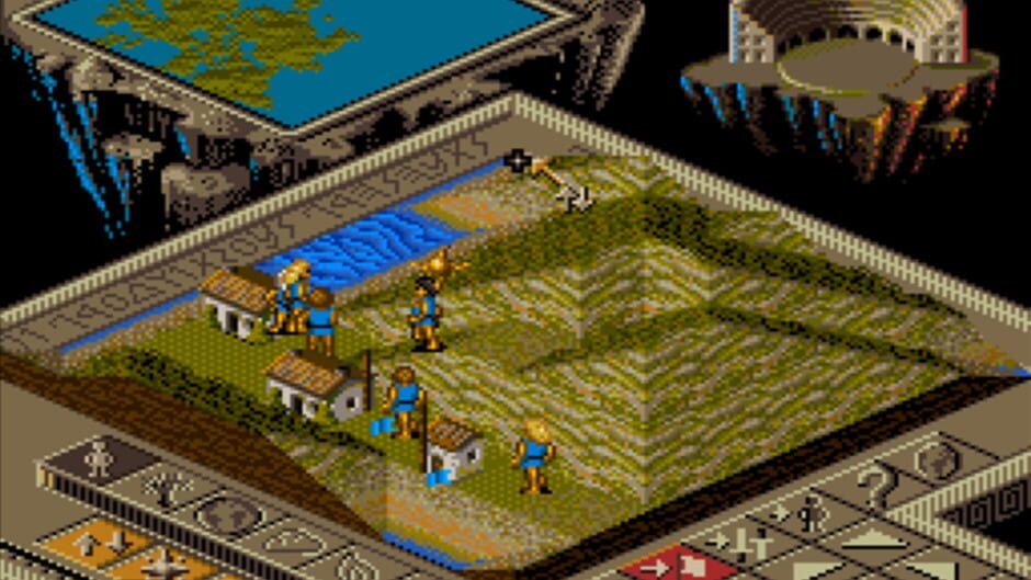 Screenshot for Populous II: Trials of the Olympian Gods