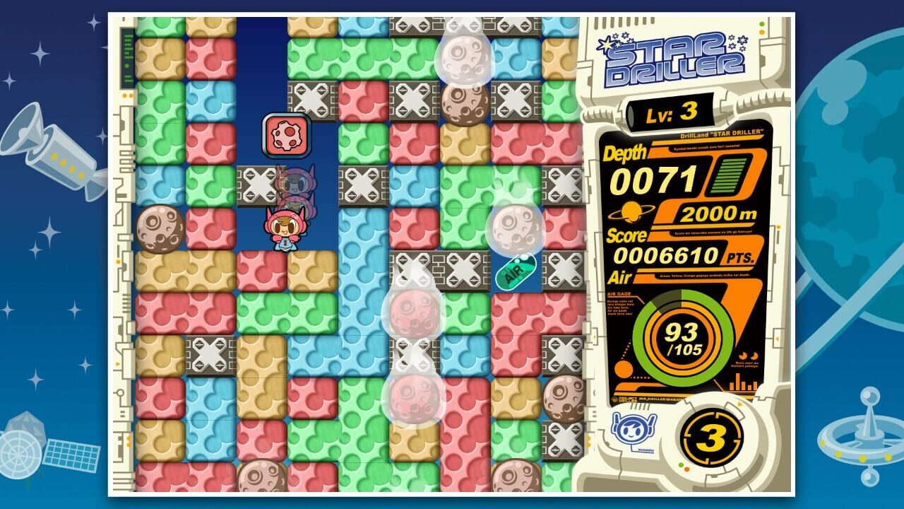 Screenshot for Mr. Driller: DrillLand
