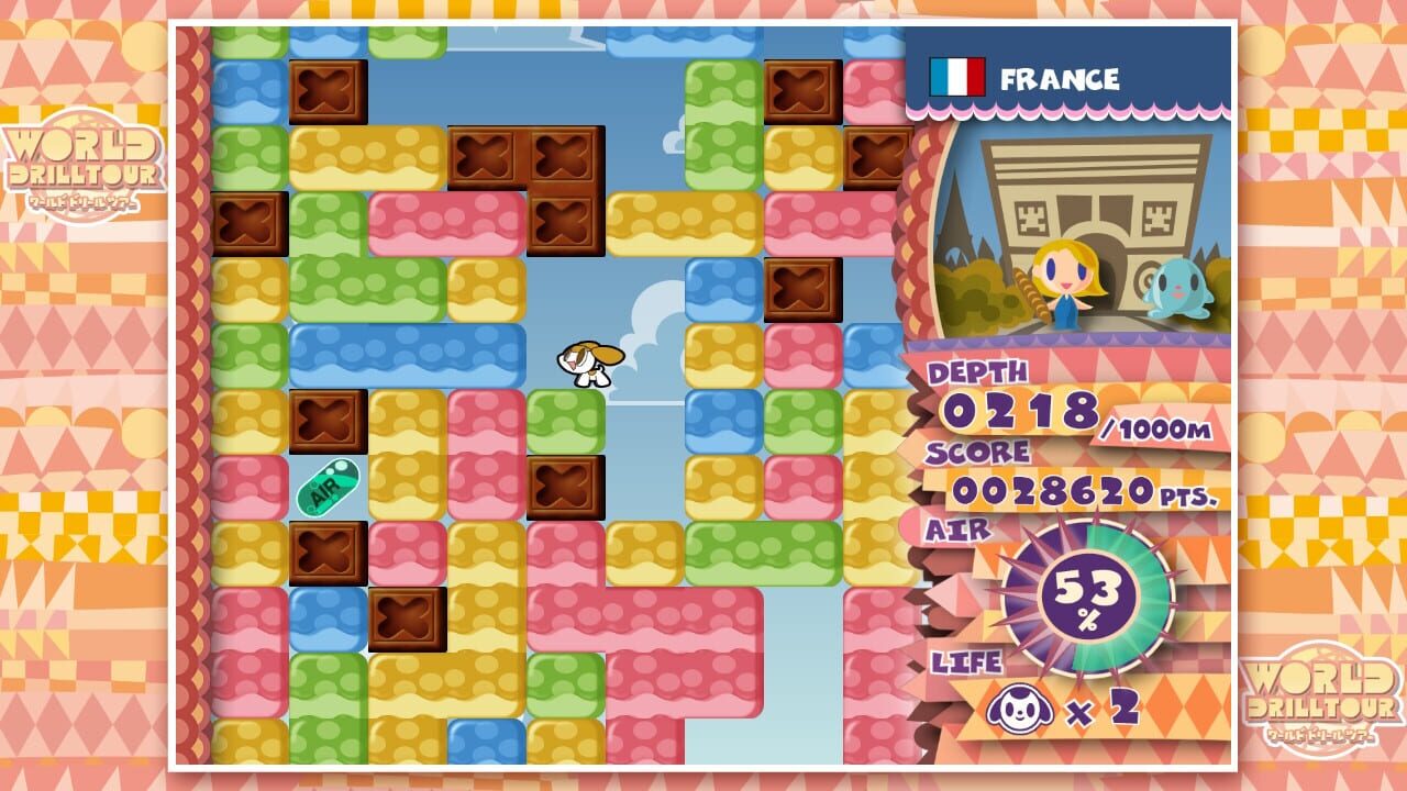 Screenshot for Mr. Driller: DrillLand
